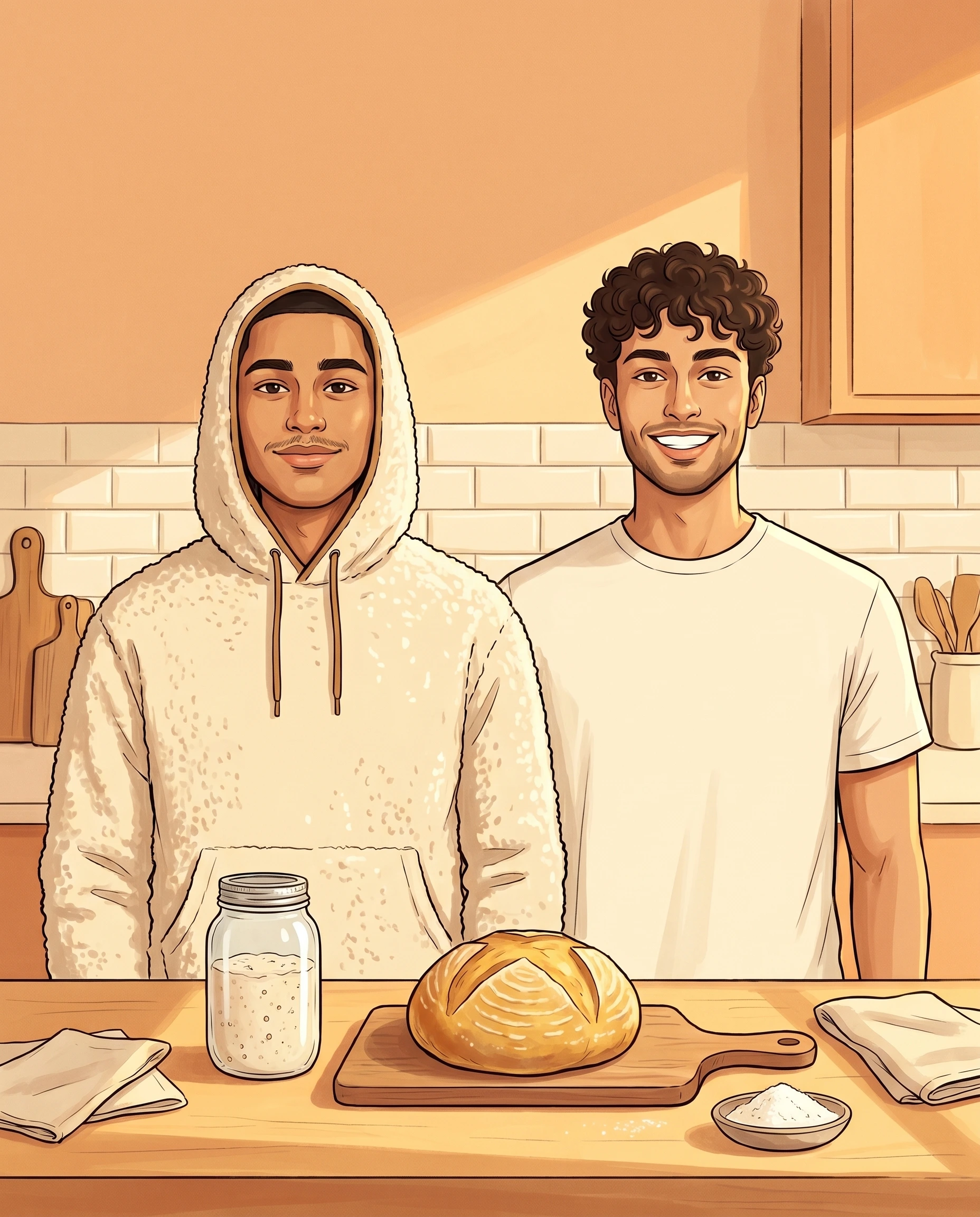 Abdel & Amr — founders of KozyKraft